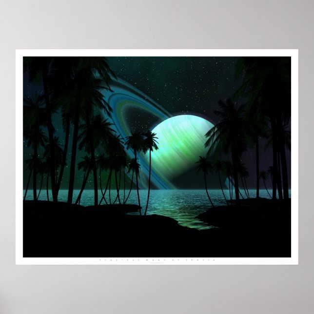 Poster Lune tropicale de Thétis (Devant)