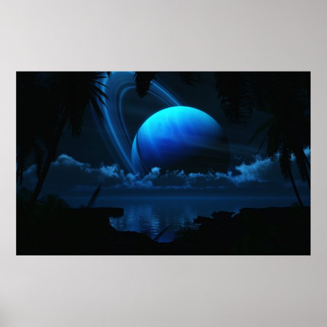 Poster Lune tropicale de Thétis (sans bordure) (Devant)
