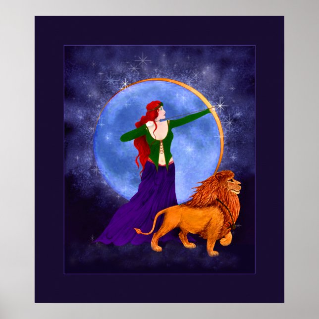 Poster Lune tzigane (Devant)