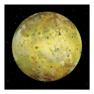 Poster Lune volcanique de Jupiter