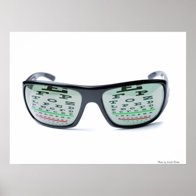 Poster Lunettes de soleil dioptriques (Devant)