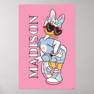 Poster Lunettes de soleil rétro graphiques "Love Sunshine