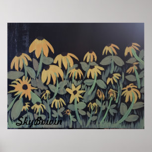 Poster lunettes noires