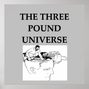 Poster l'univers à trois livres