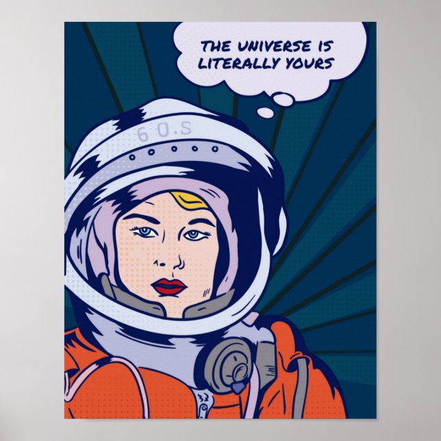 Poster L'univers est votre inspiration (Devant)