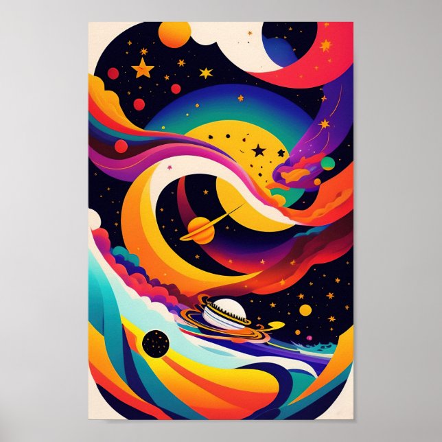 Poster L'univers Super (Devant)