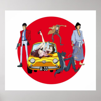 Poster lupin troisième