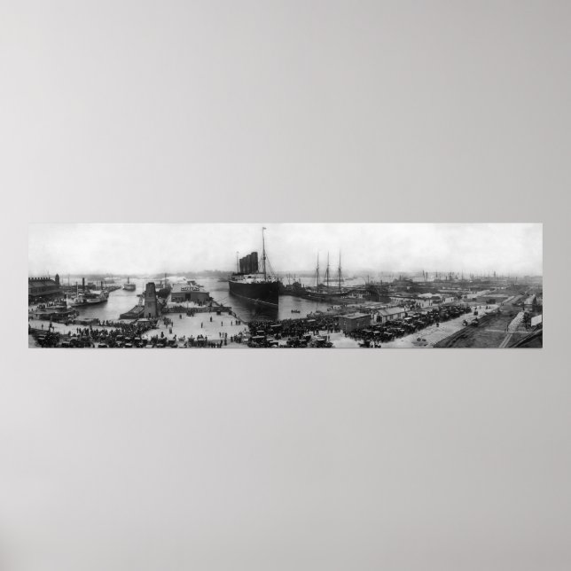 Poster Lusitanie 1905 (Devant)