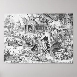 Poster Lust (Luxurie), Les Sept Péchés Mortels