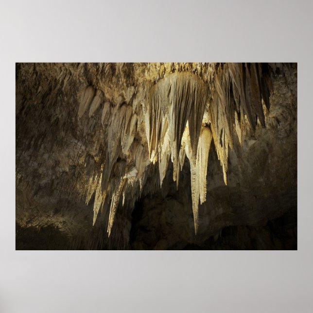 Poster Lustre Carlsbad Cavernes (Devant)