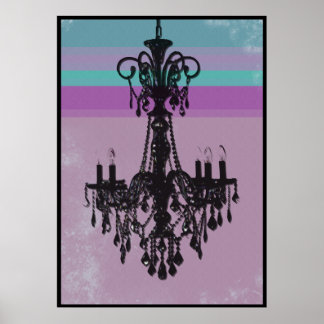 Poster Lustre - Grunge Violet
