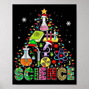 Poster Lutin du Père Noël scientifique Outils d'enseignem