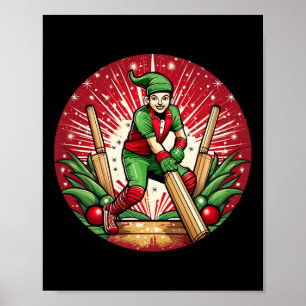 Poster Lutins de Noël Cricket