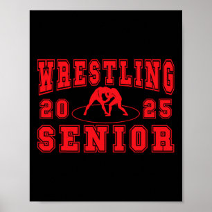 Poster Lutte de nuit senior lutte senior seniors 2025 Gra