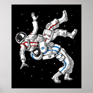 Poster Lutte des astronautes