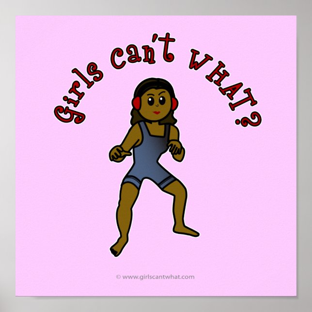 Poster Lutte des femmes sombres (Devant)