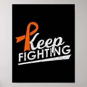 Poster Lutter contre la leucémie multiple sclérose Guerri