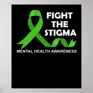 Poster Lutter contre la stigmatisation et la sensibilisat