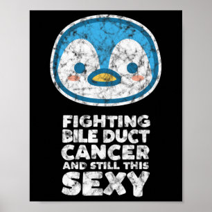 Poster Lutter contre le cancer de la bille Duct encore ce