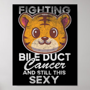 Poster Lutter contre le cancer de la bille Duct Toujours