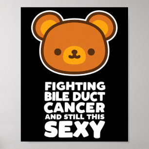 Poster Lutter contre le cancer de la bille Duct Toujours