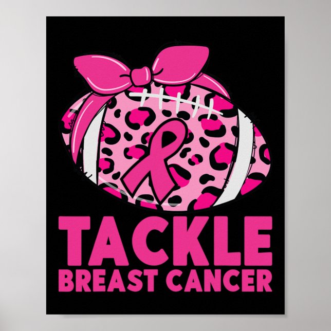 Poster Lutter contre le cancer du sein Sensibilisation au (Devant)