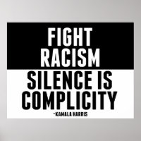 Lutter contre le racisme Le silence est une compla