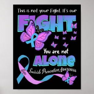 Poster Lutter contre le suicide Prévention Vous Problème