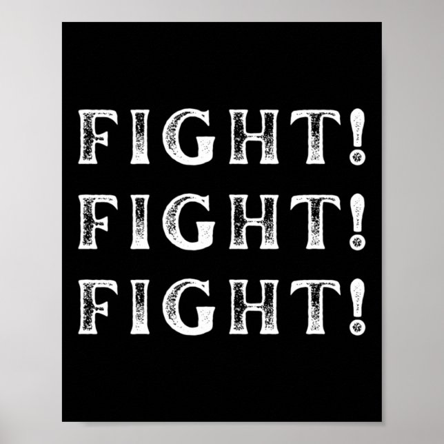 Poster Lutter Toujours Pour La Démocratie Américaine (Devant)