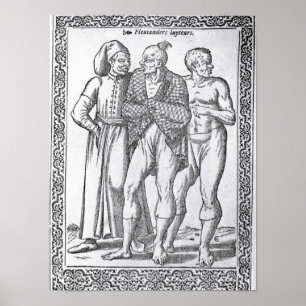 Poster Lutteurs turcs