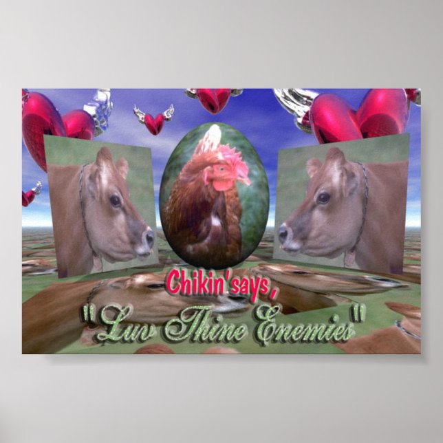 Poster Luv Thine Ennemis (Devant)