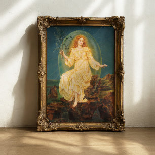Poster Lux à Tenebris   Evelyn De Morgan