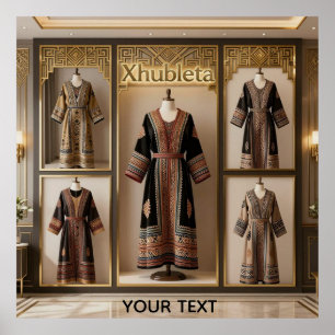 Poster Luxe Héritage : La géométrie sacrée du Xhubleta