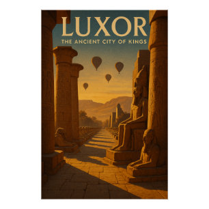 Poster LUXOR – L'Ancienne Cité des Rois
