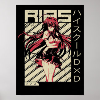 Poster Lycée Rias Gremory DxD