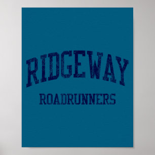 Poster Lycée Ridgeway lycée supérieur Memphis TN sports v
