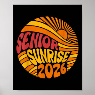Poster Lycée Sunrise 2026 Lycée 12e douzième année