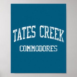 Poster lycée Tates creek hs lexington ky vintage