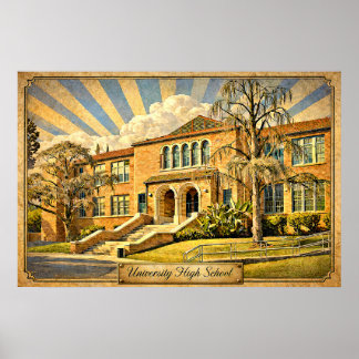 Poster Lycée University High School