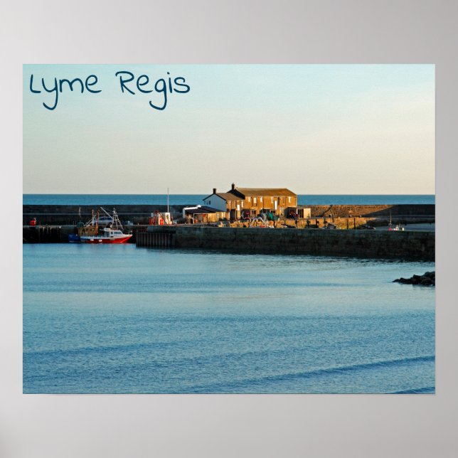 Poster Lyme Regis Cobb (Devant)