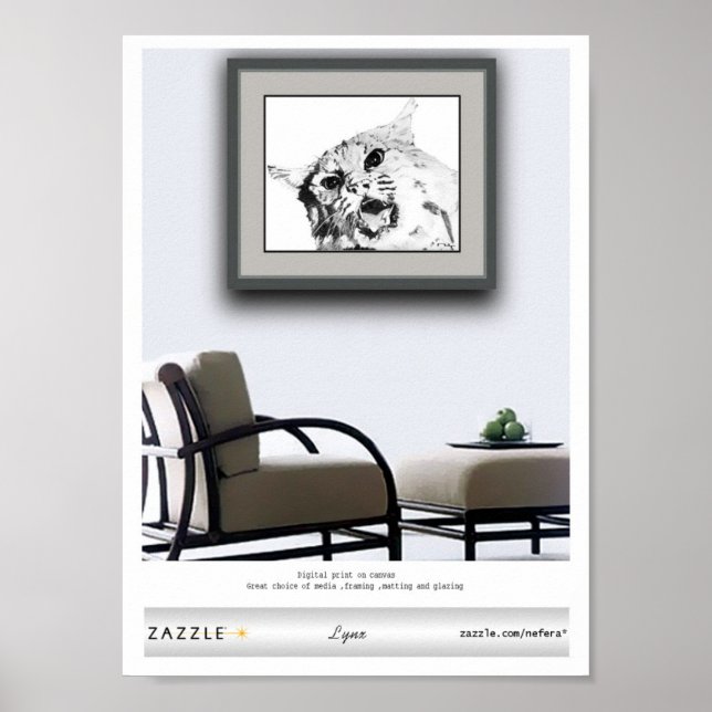 Poster Lynx (Devant)