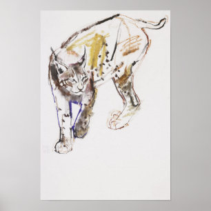 Poster Lynx européenne