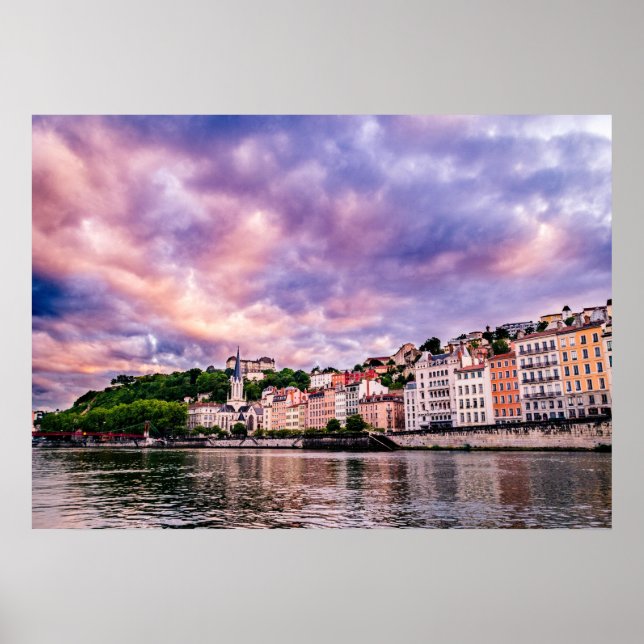 Poster Lyon France (Devant)