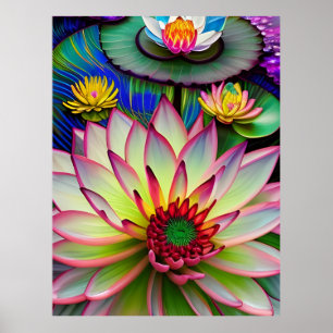 Poster Lys d'eau