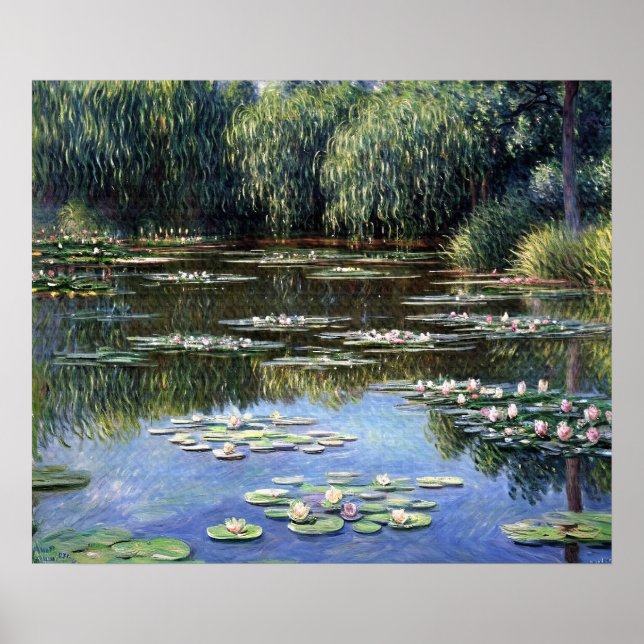 Poster Lys d'eau (2) (Devant)