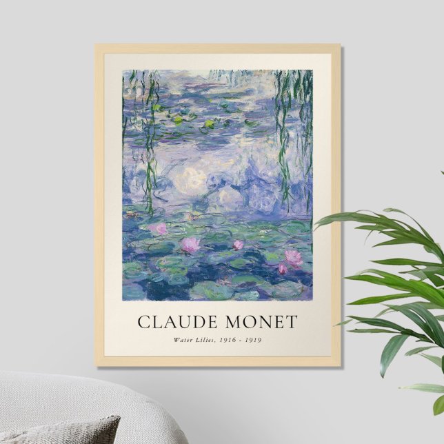 Poster Lys d'eau Claude Monet (Créateur téléchargé)