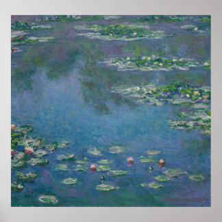 Poster Lys d'eau - Claude Monet
