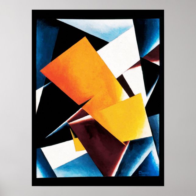 Poster Lyubov Popova - Architectonique Artistique (Devant)