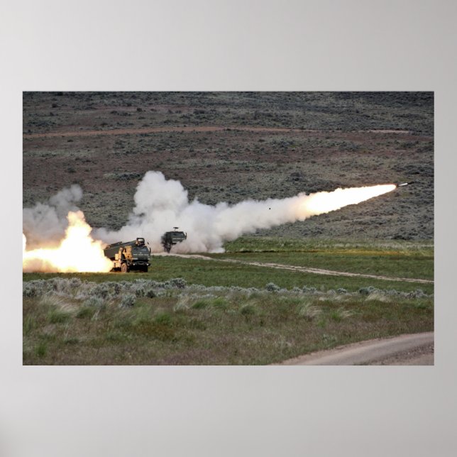 POSTER M142 HIMARS (Devant)