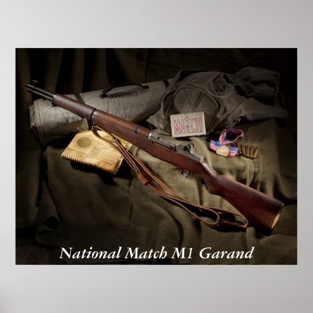 Poster M1 Garand (Devant)